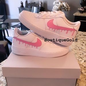 Nike Air Force 1 Drip CUSTOMS- Pink